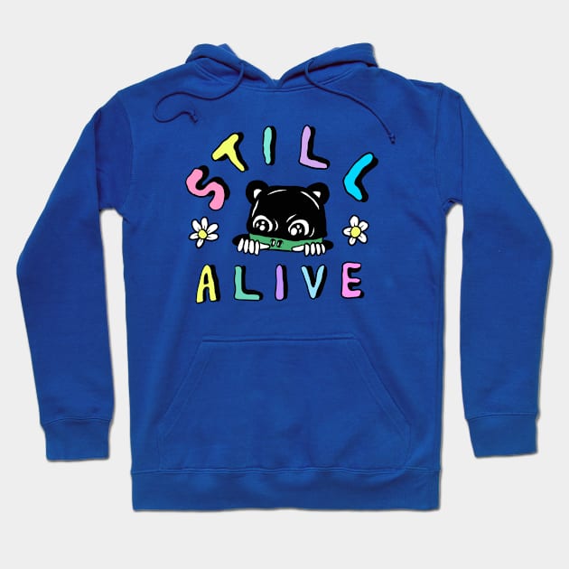 still alive Hoodie by Pararel terror